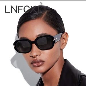 Fashion Square  Black & Grey Sunglasses